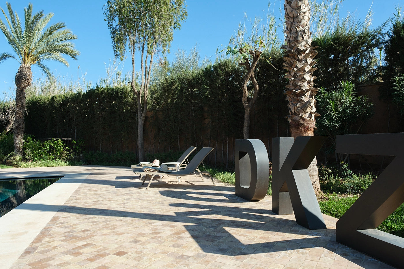 Villa DKZ – 6BR Palmeraie Garden Estate with Pool House