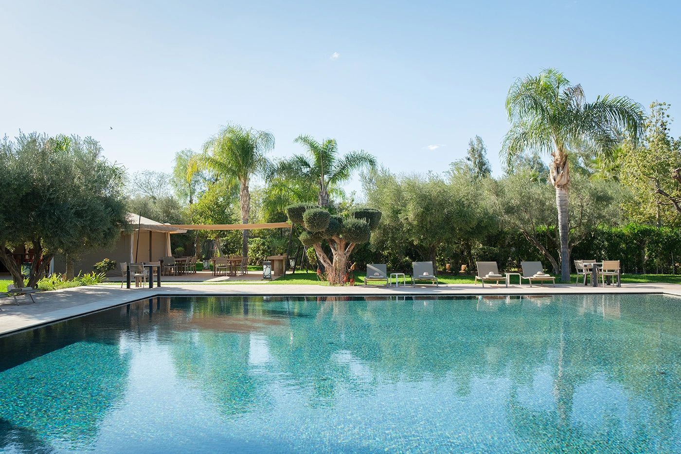Villa DKZ – 6BR Palmeraie Garden Estate with Pool House