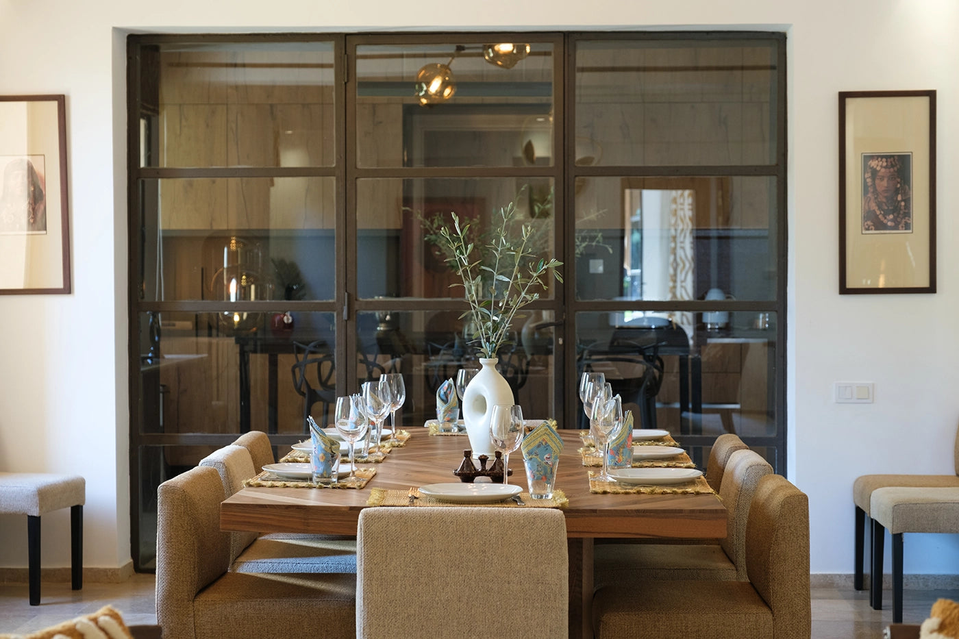 Villa DKZ – 6BR Palmeraie Garden Estate with Pool House