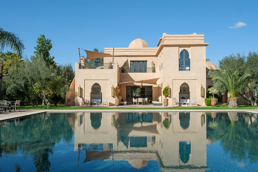 Villa DKZ – 6BR Palmeraie Garden Estate with Pool House