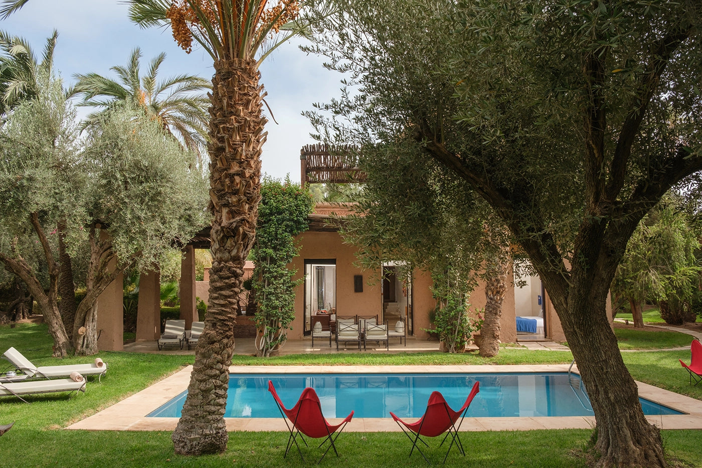 Villa Lankah – 4BR Palmeraie Villa with Heated Pool & Rooftop Terrace