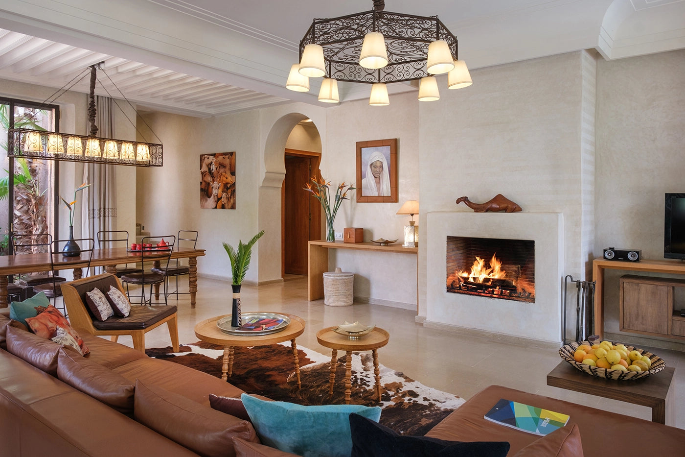 Villa Lankah – 4BR Palmeraie Villa with Heated Pool & Rooftop Terrace