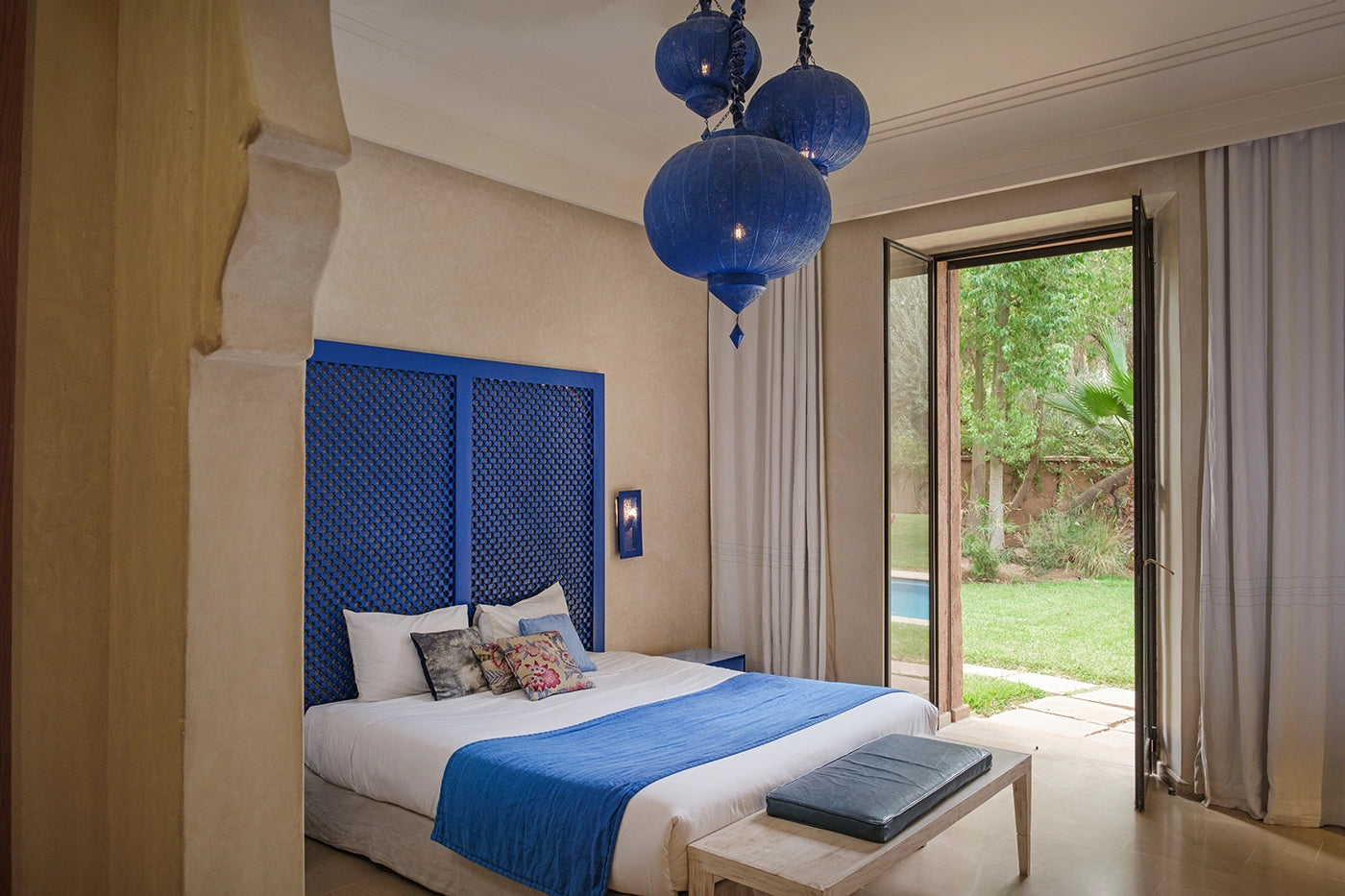 Villa Lankah – 4BR Palmeraie Villa with Heated Pool & Rooftop Terrace