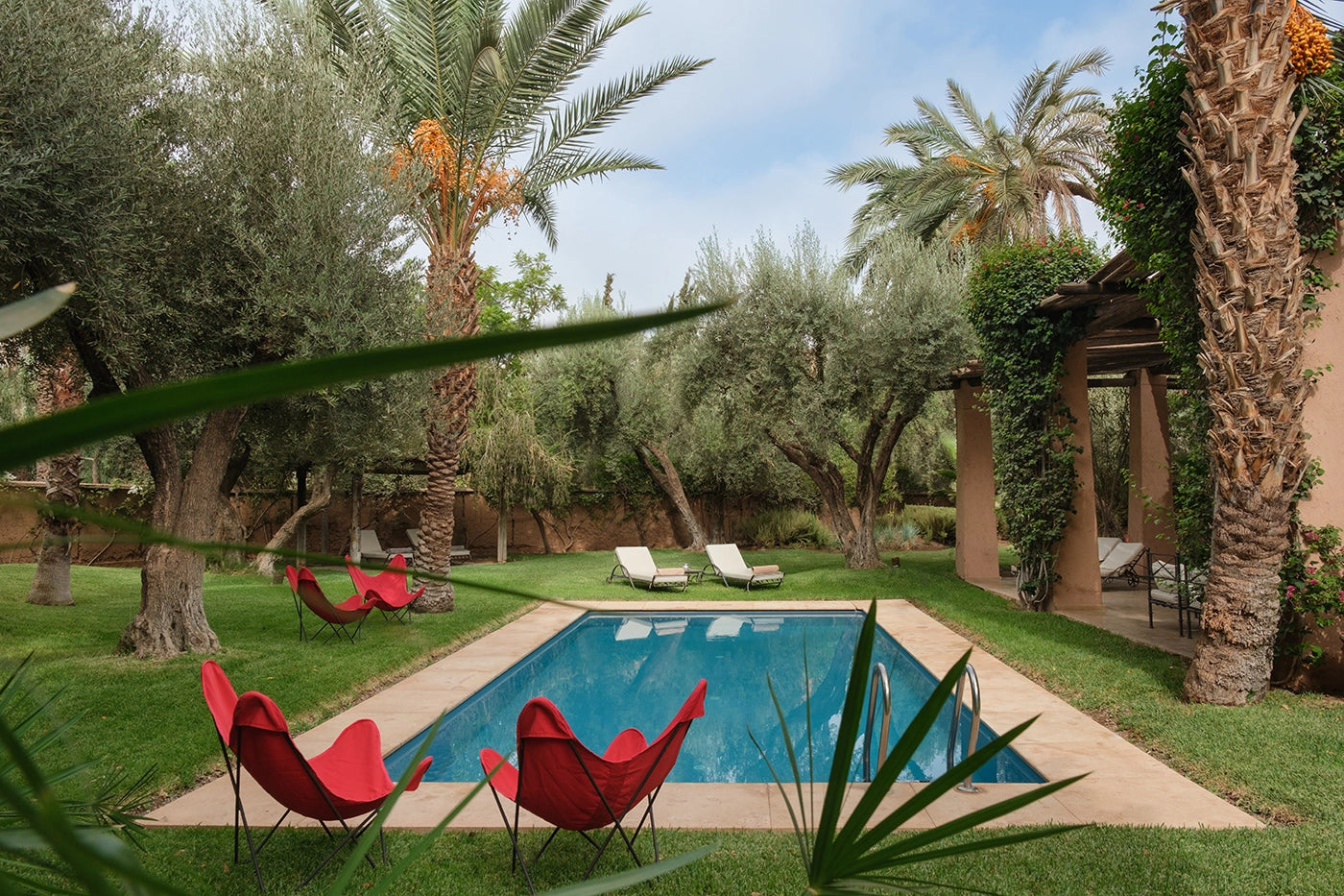 Villa Lankah – 4BR Palmeraie Villa with Heated Pool & Rooftop Terrace