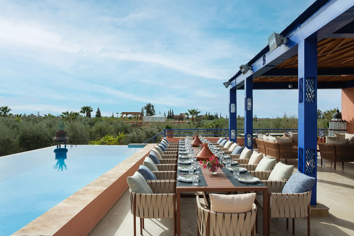 Villa Le Clos des Oliviers – 12BR Marrakech Estate with Infinity Rooftop Pool