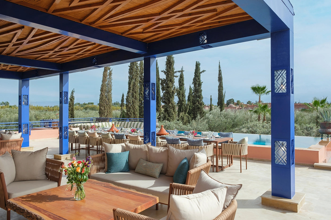 Villa Le Clos des Oliviers – 12BR Marrakech Estate with Infinity Rooftop Pool