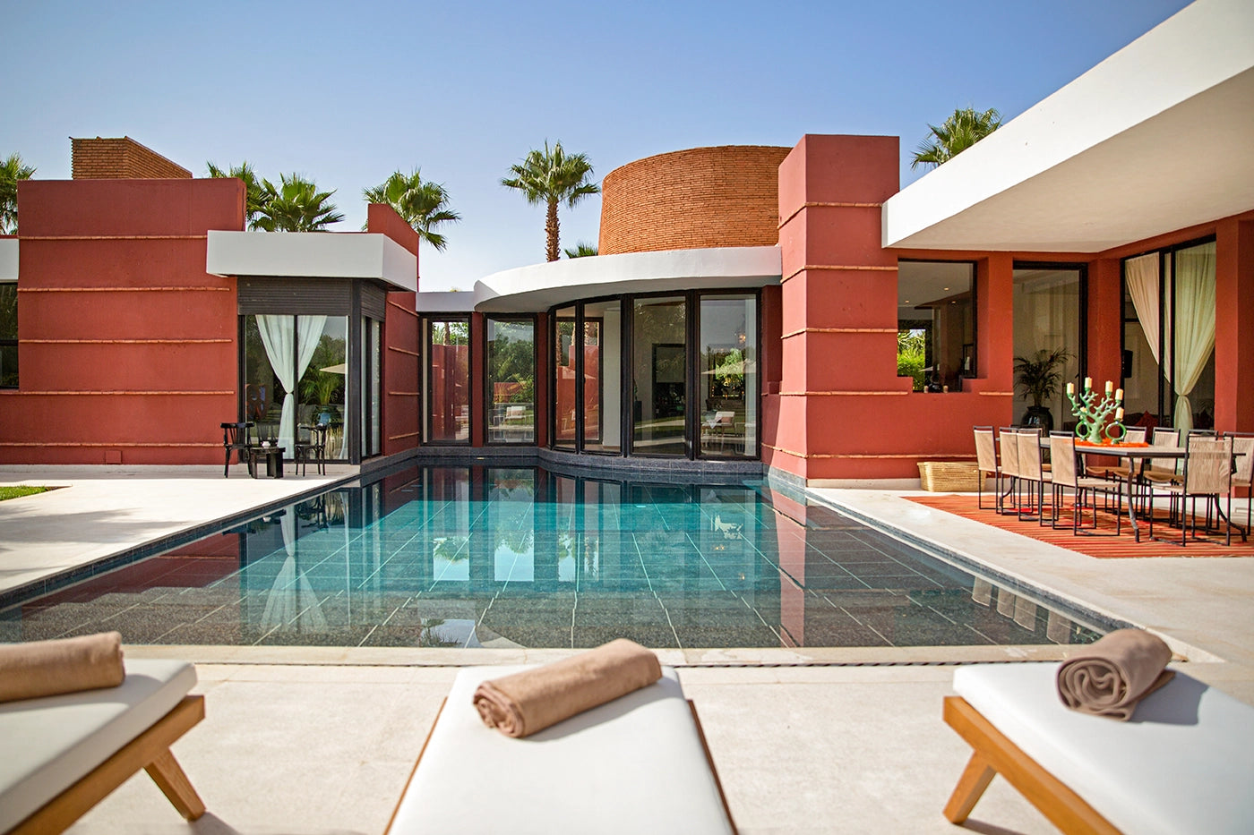 Villa Loula – 4BR Ourika Road Villa with Heated Pool & Gardens