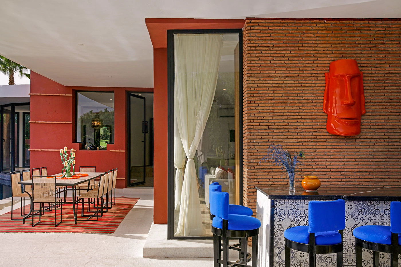 Villa Loula – 4BR Ourika Road Villa with Heated Pool & Gardens