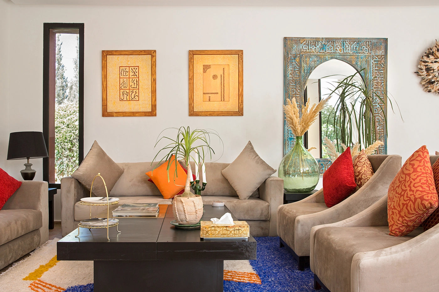 Villa Loula – 4BR Ourika Road Villa with Heated Pool & Gardens