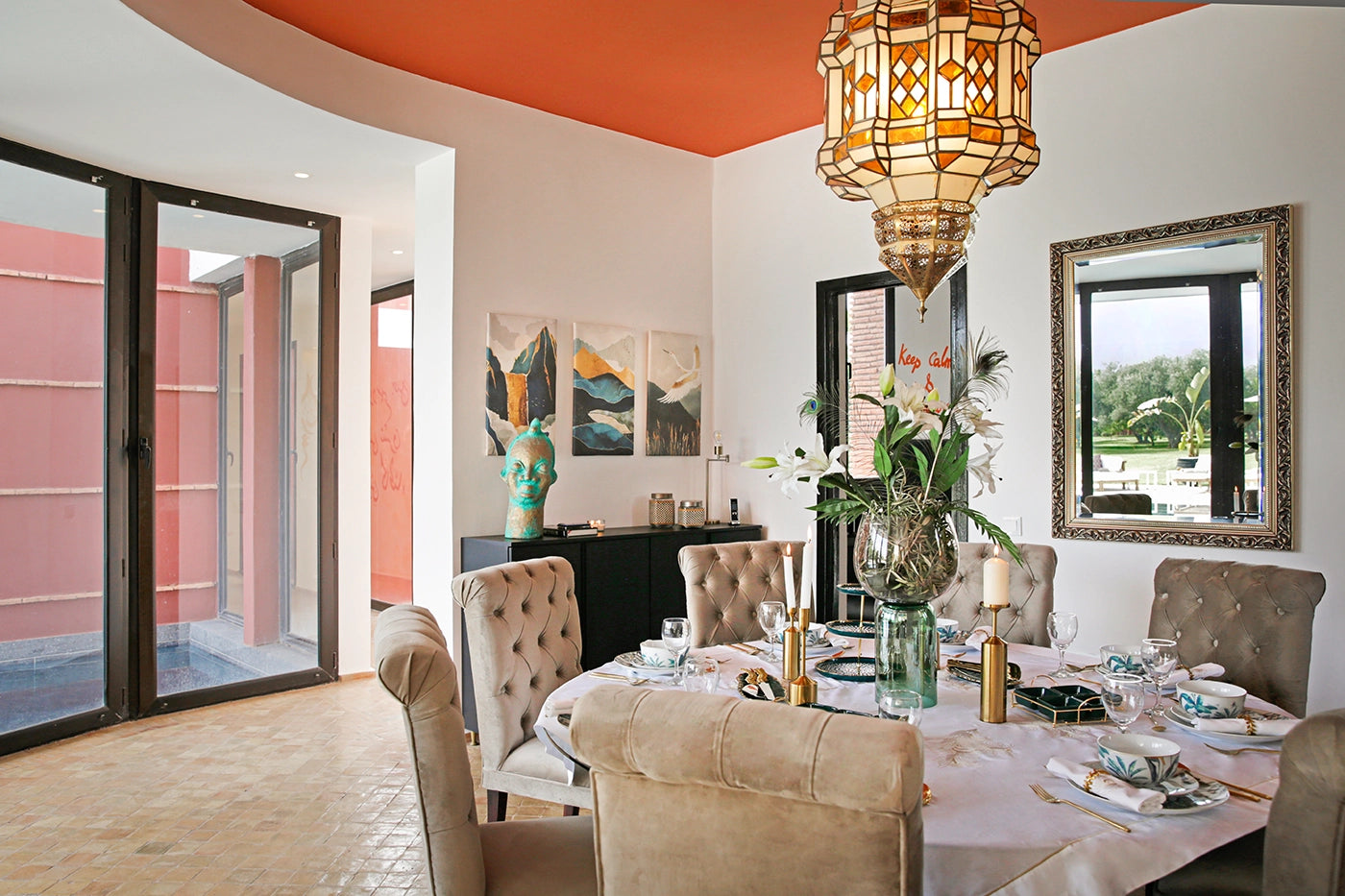 Villa Loula – 4BR Ourika Road Villa with Heated Pool & Gardens