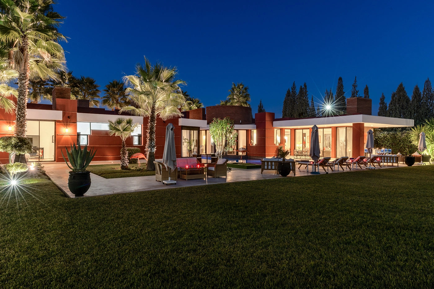 Villa Loula – 4BR Ourika Road Villa with Heated Pool & Gardens