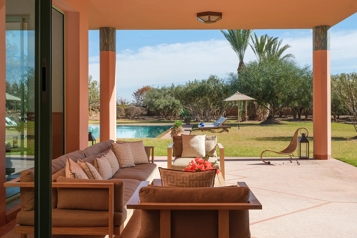 Villa Majdou – 5BR Art Deco Villa in Marrakech with Heated Pool