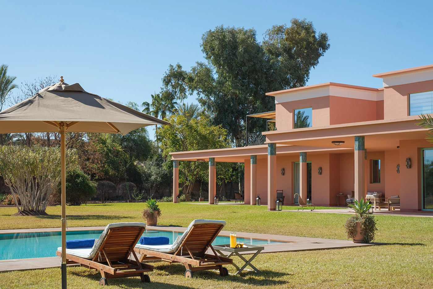 Villa Majdou – 5BR Art Deco Villa in Marrakech with Heated Pool
