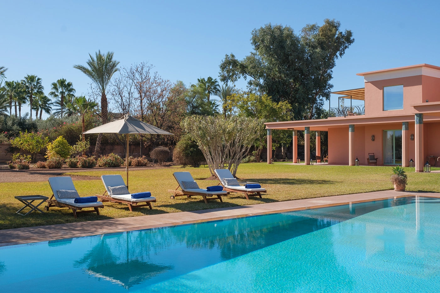 Villa Majdou – 5BR Art Deco Villa in Marrakech with Heated Pool