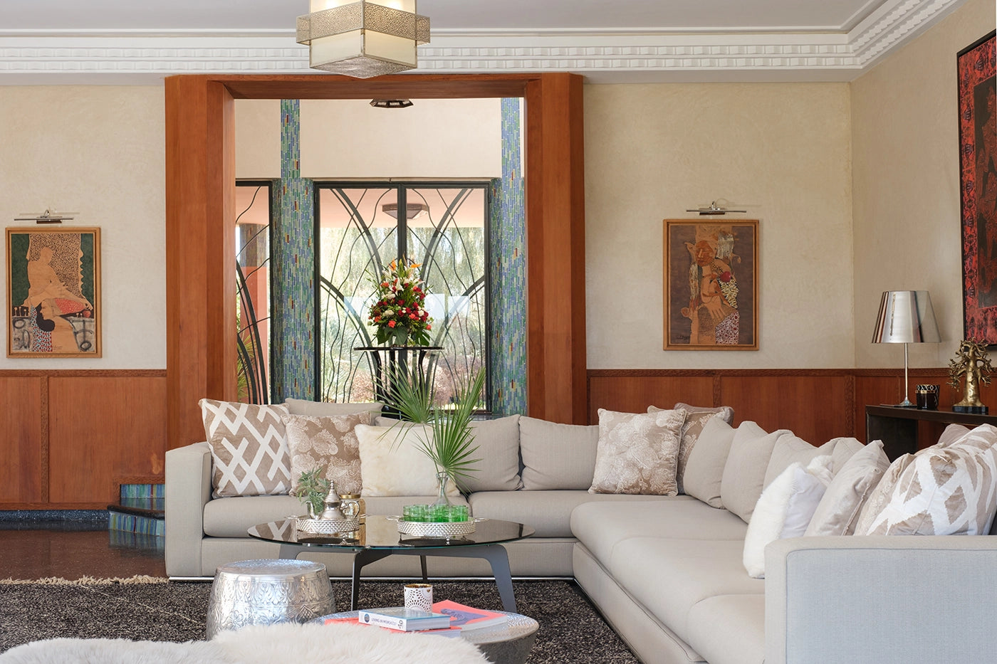 Villa Majdou – 5BR Art Deco Villa in Marrakech with Heated Pool
