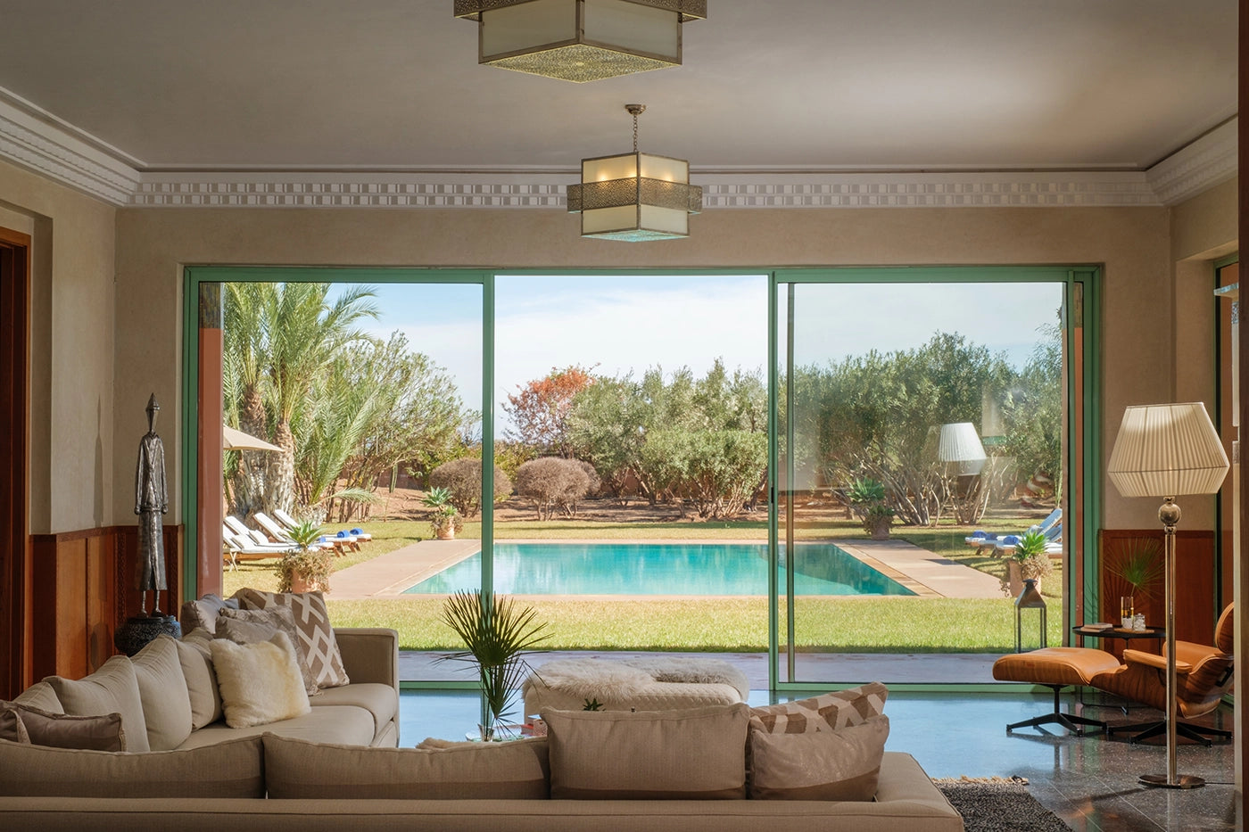 Villa Majdou – 5BR Art Deco Villa in Marrakech with Heated Pool