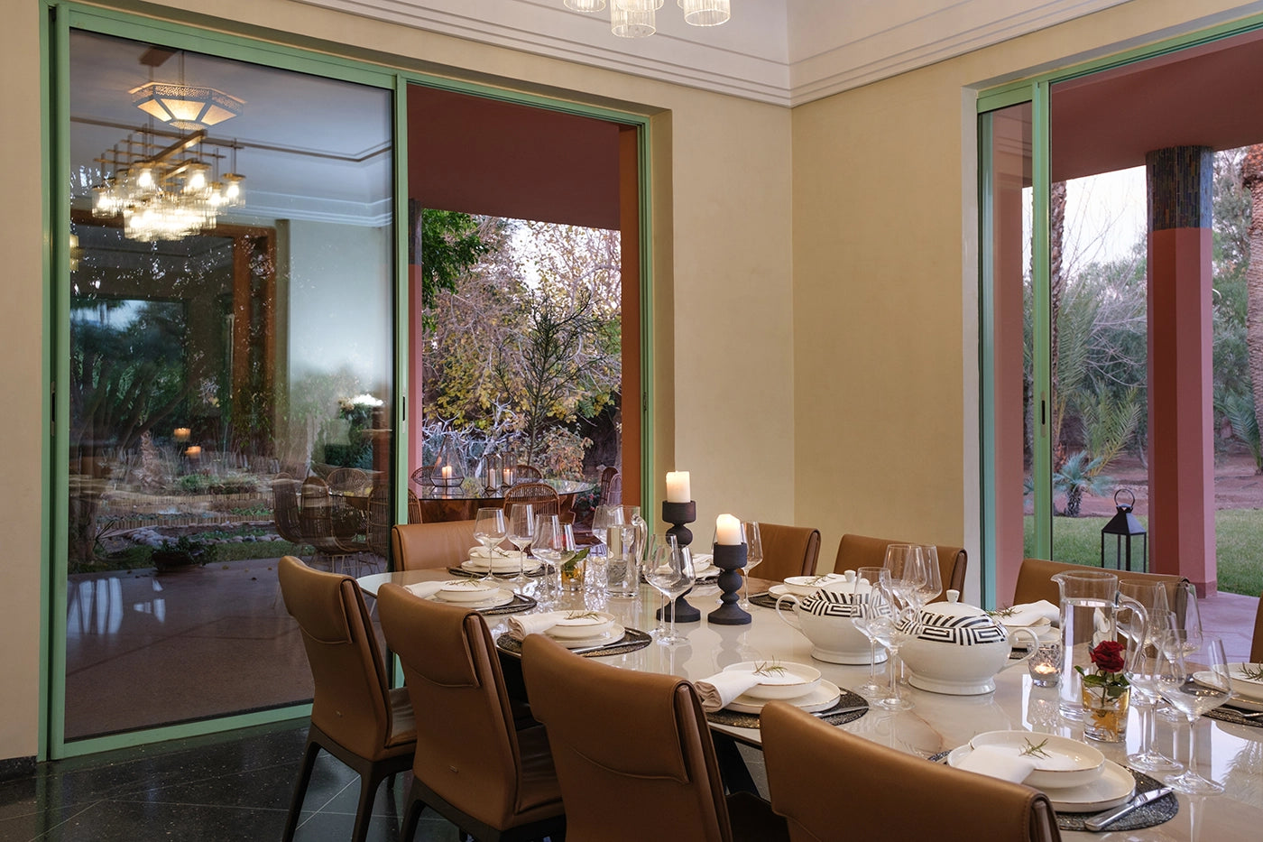 Villa Majdou – 5BR Art Deco Villa in Marrakech with Heated Pool