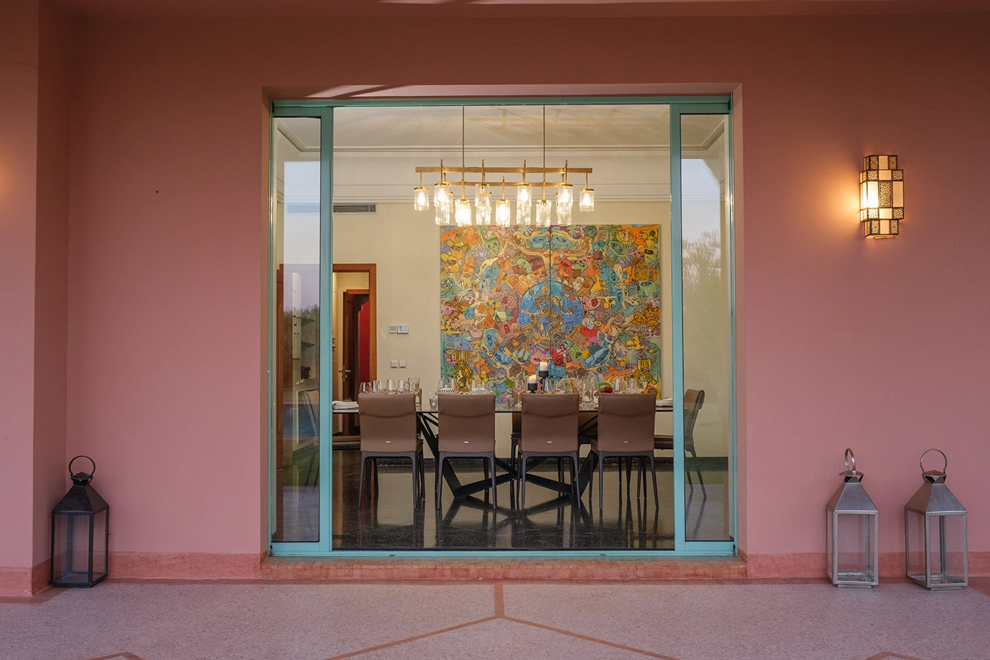 Villa Majdou – 5BR Art Deco Villa in Marrakech with Heated Pool
