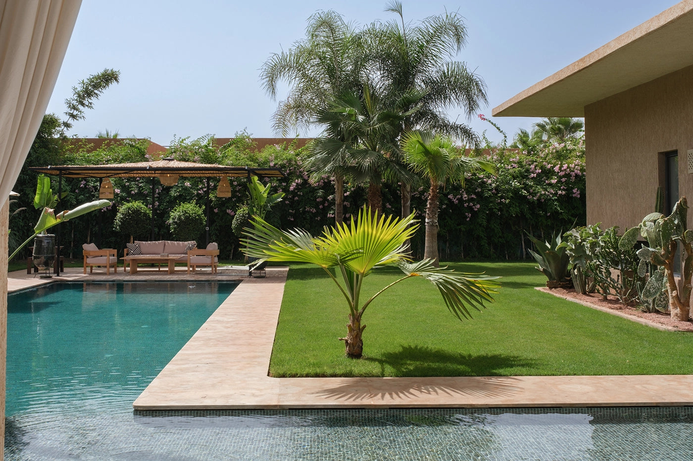Villa Netumia – 5BR Ourika Road Villa with Pool & Contemporary Design