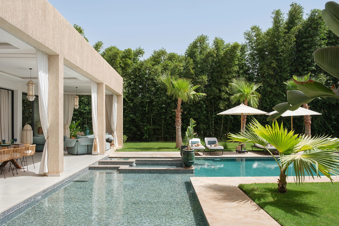 Villa Netumia – 5BR Ourika Road Villa with Pool & Contemporary Design