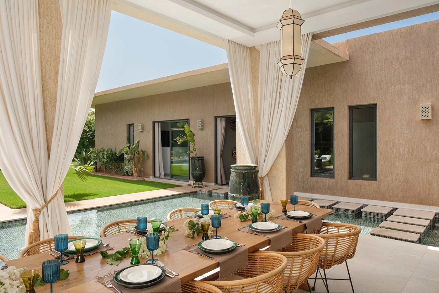 Villa Netumia – 5BR Ourika Road Villa with Pool & Contemporary Design