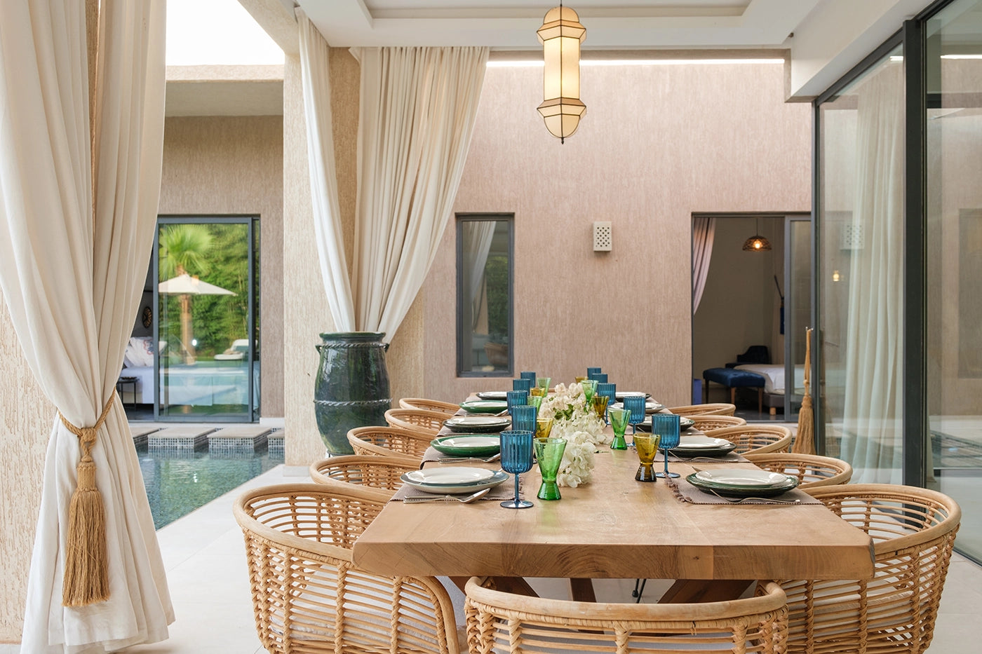 Villa Netumia – 5BR Ourika Road Villa with Pool & Contemporary Design