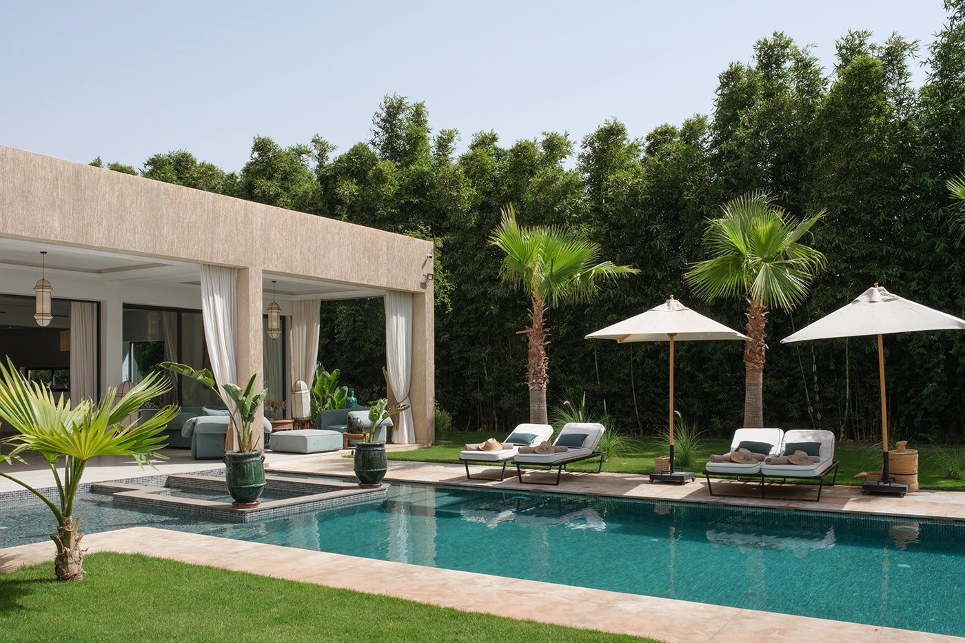 Villa Netumia – 5BR Ourika Road Villa with Pool & Contemporary Design