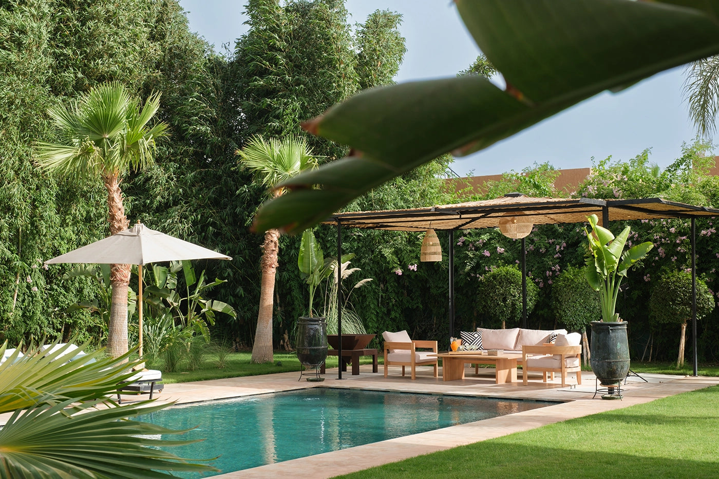 Villa Netumia – 5BR Ourika Road Villa with Pool & Contemporary Design