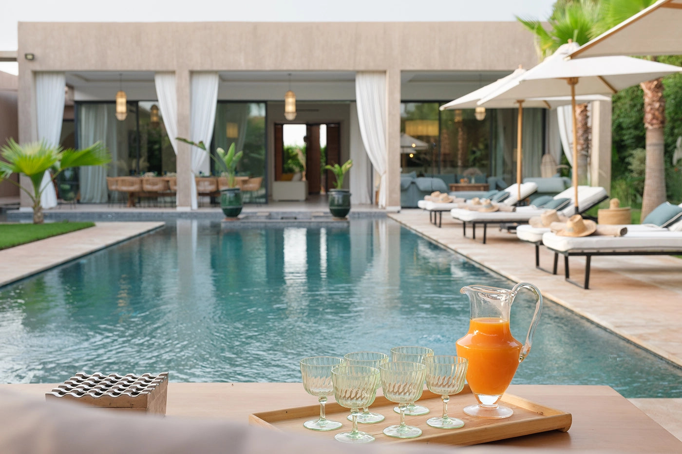 Villa Netumia – 5BR Ourika Road Villa with Pool & Contemporary Design