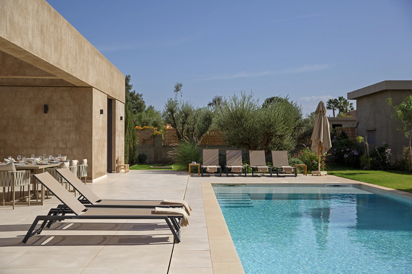 Villa Pepe – 5BR Ourika Road Villa with Heated Pool & Garden Oasis
