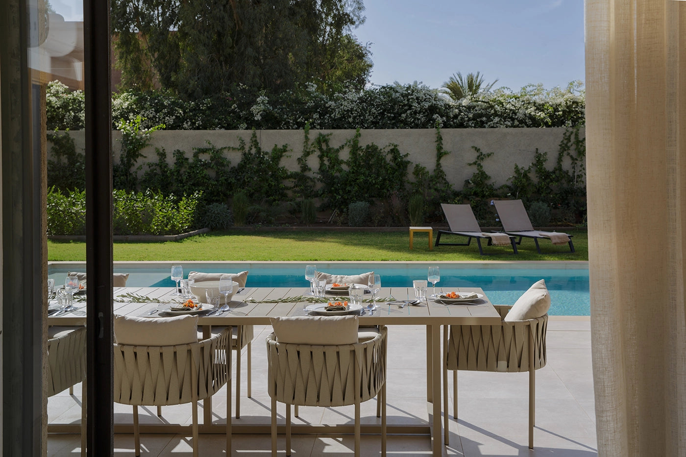 Villa Pepe – 5BR Ourika Road Villa with Heated Pool & Garden Oasis