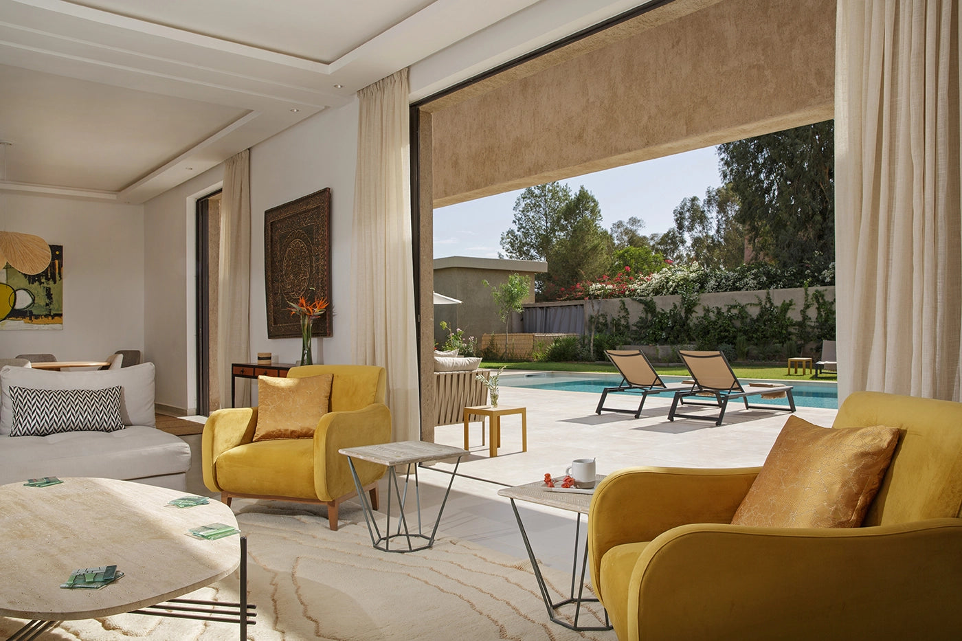 Villa Pepe – 5BR Ourika Road Villa with Heated Pool & Garden Oasis