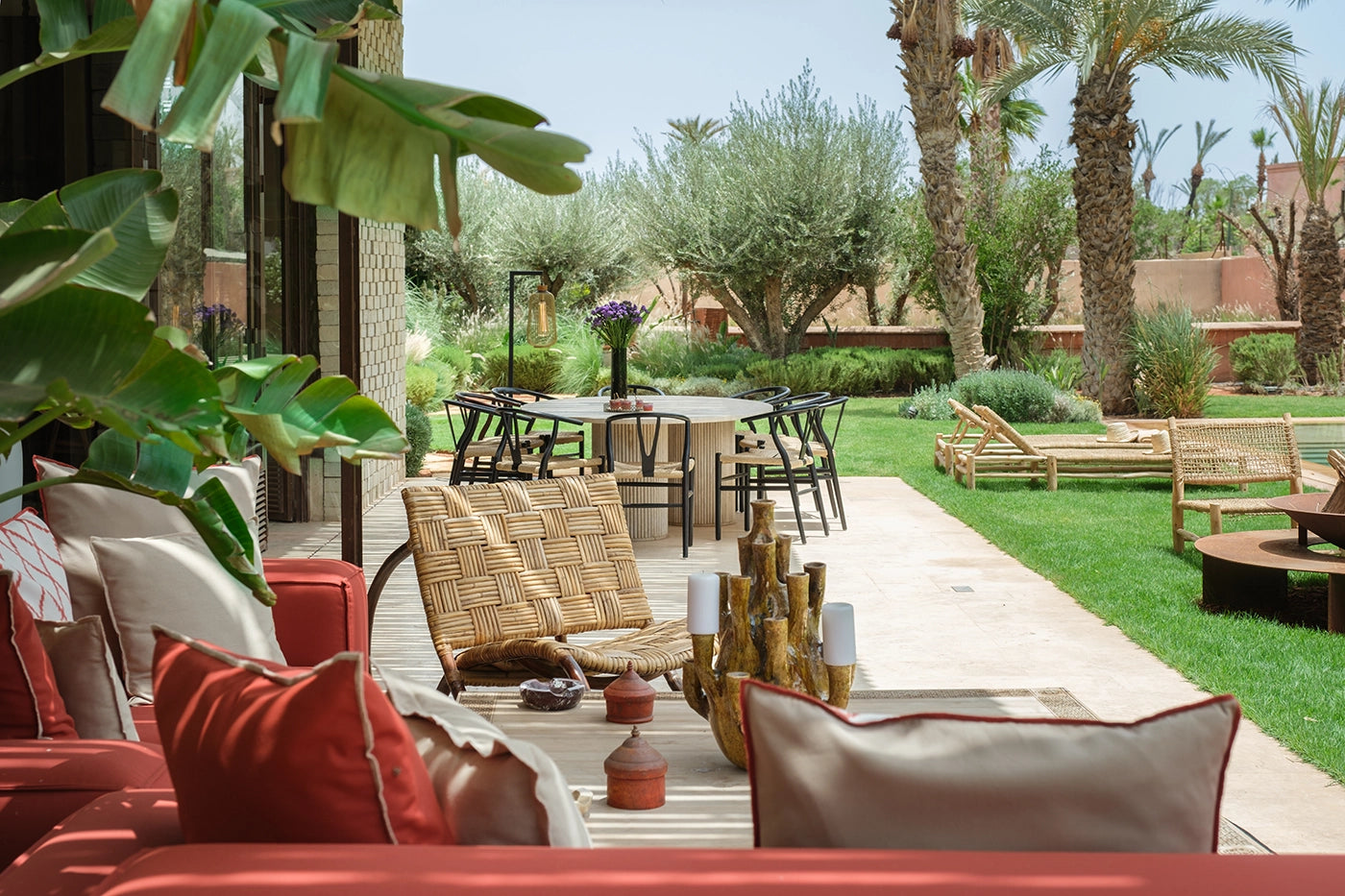 Villa Saman – 5BR Palmeraie Villa with Heated Pool & Cinema