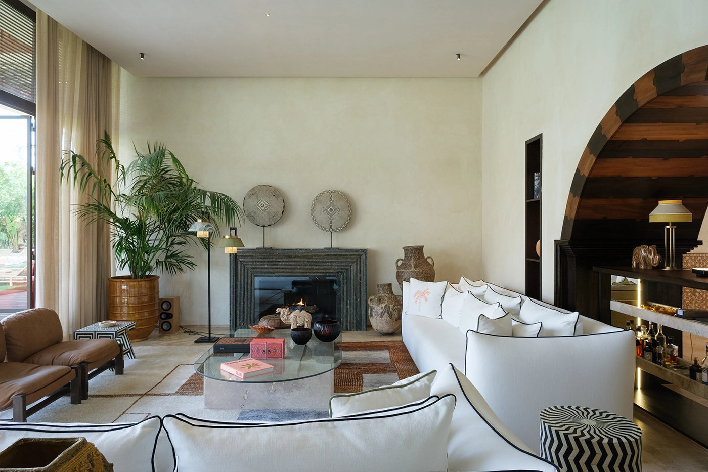 Villa Saman – 5BR Palmeraie Villa with Heated Pool & Cinema