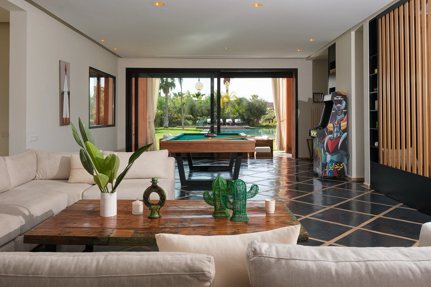 Villa Shelter – 5BR Marrakech Villa with Heated Pool & Family Games