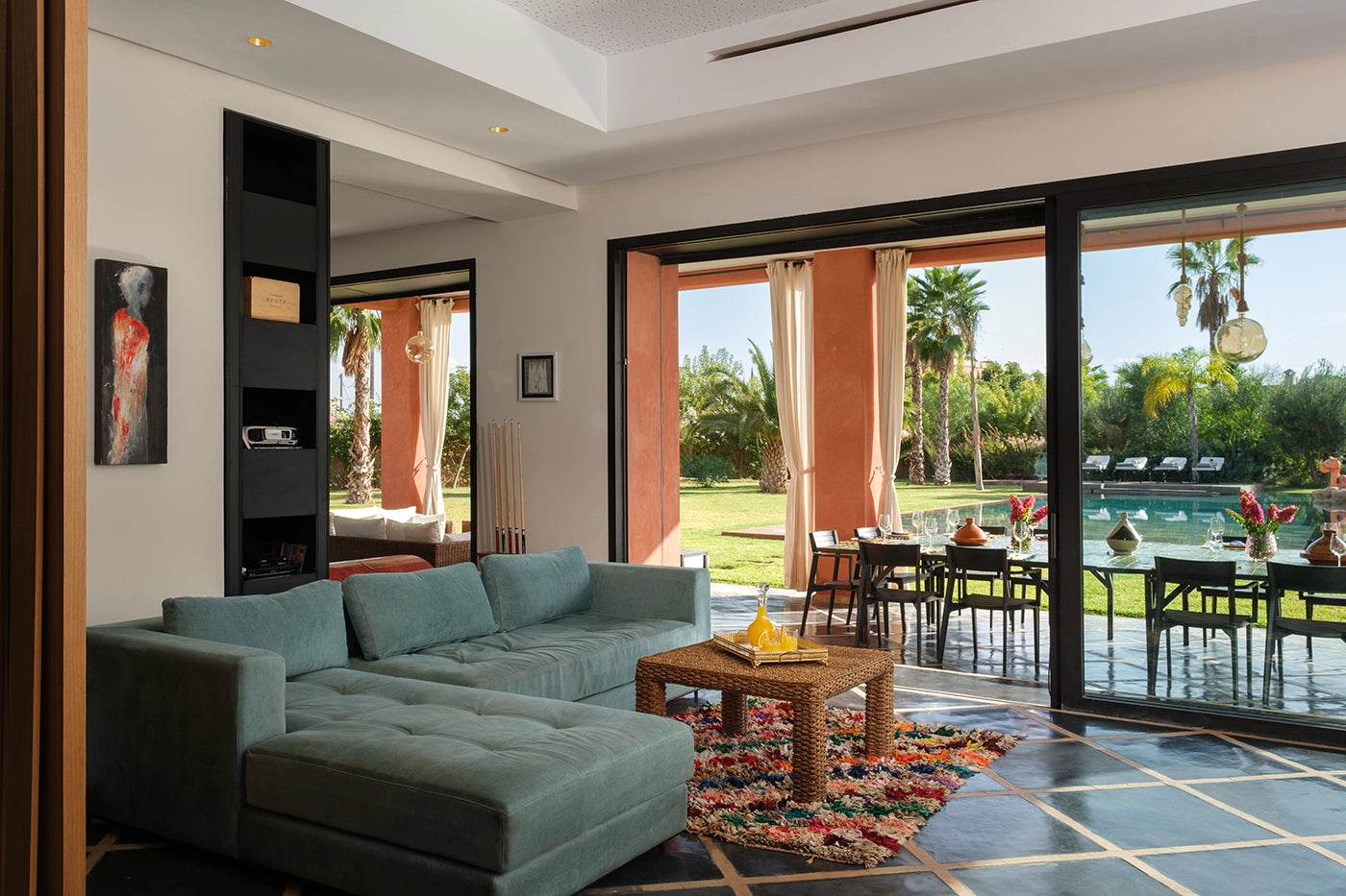 Villa Shelter – 5BR Marrakech Villa with Heated Pool & Family Games